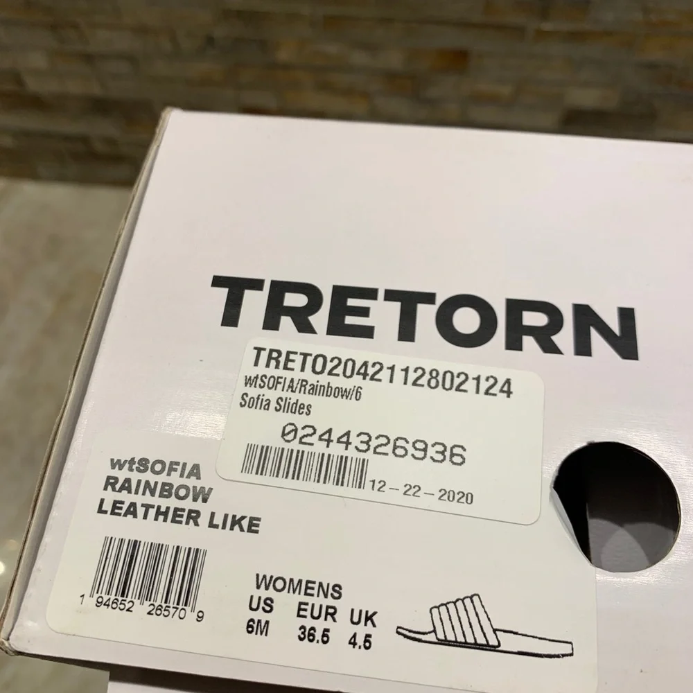 Tretorn Sofia Rainbow Slide Sandal - Picture 4 of 9